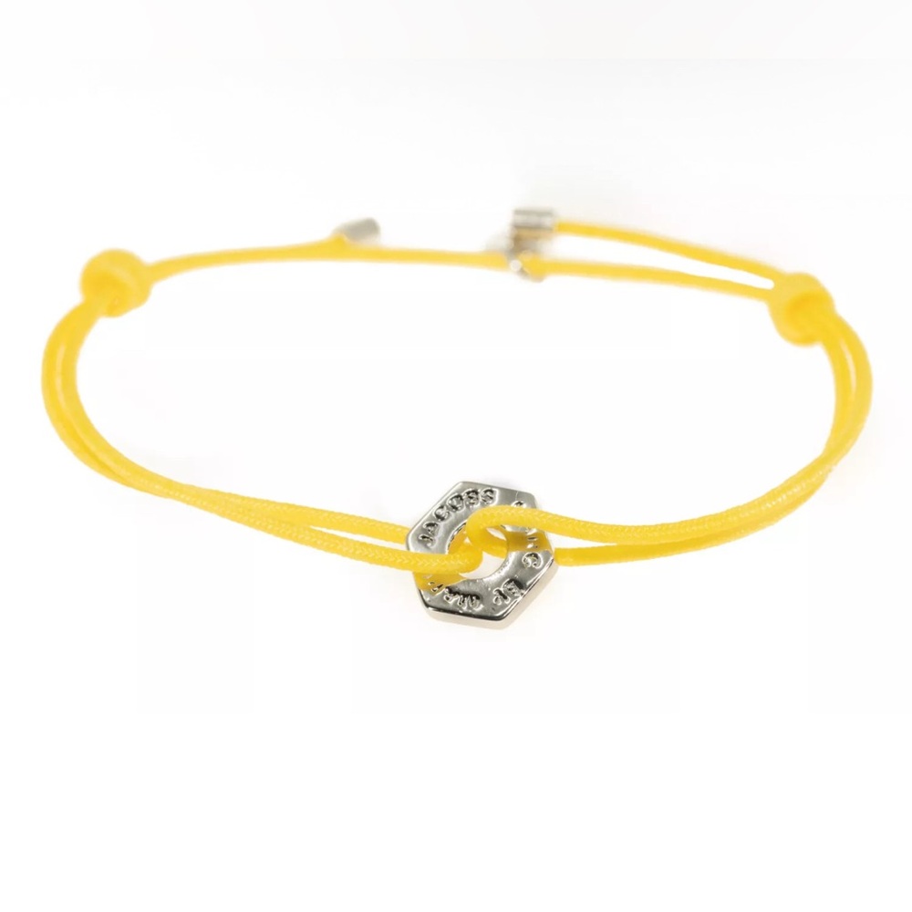 Marc By Marc Jacobs NWT Bolt Stretch Bracelet - Safety Yellow